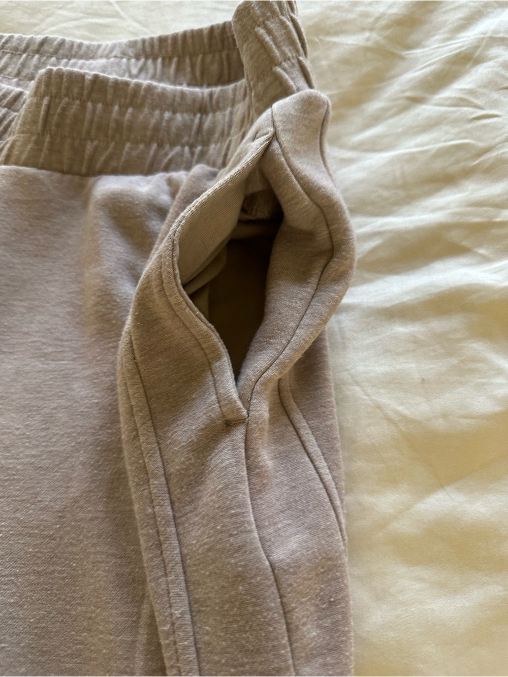 Danskin Tan Matching Top & Pants Lounge Set Size M - Picture 4 of 7